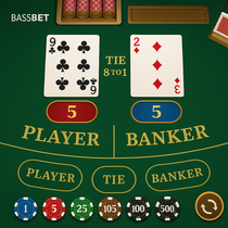 BassBet - Baccarat Table Game - High Stakes